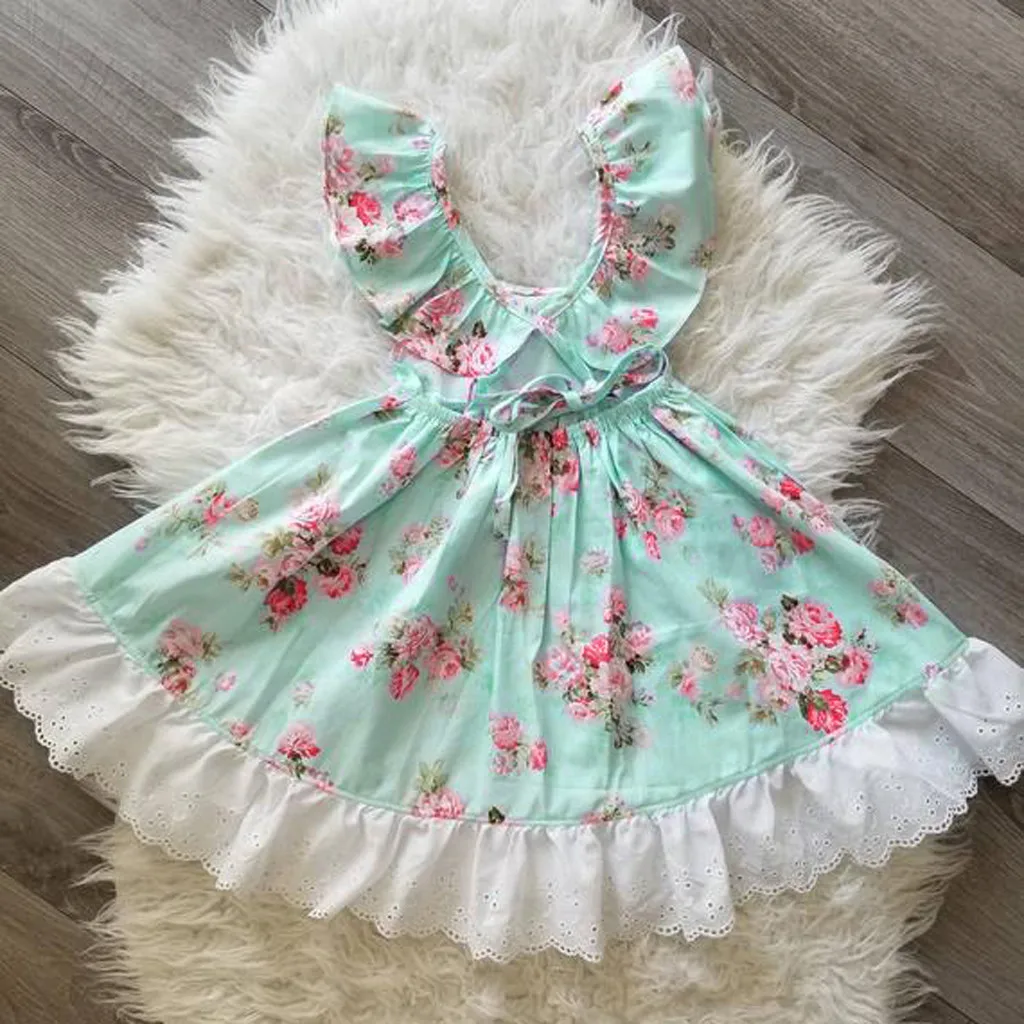 Модное платье для малышей, для новорожденных Baju Bayi, для девочек, пышное платье принцессы с рукавами, кружева с цветочными рисунками, платье-пачка из хлопка, платье без рукавов