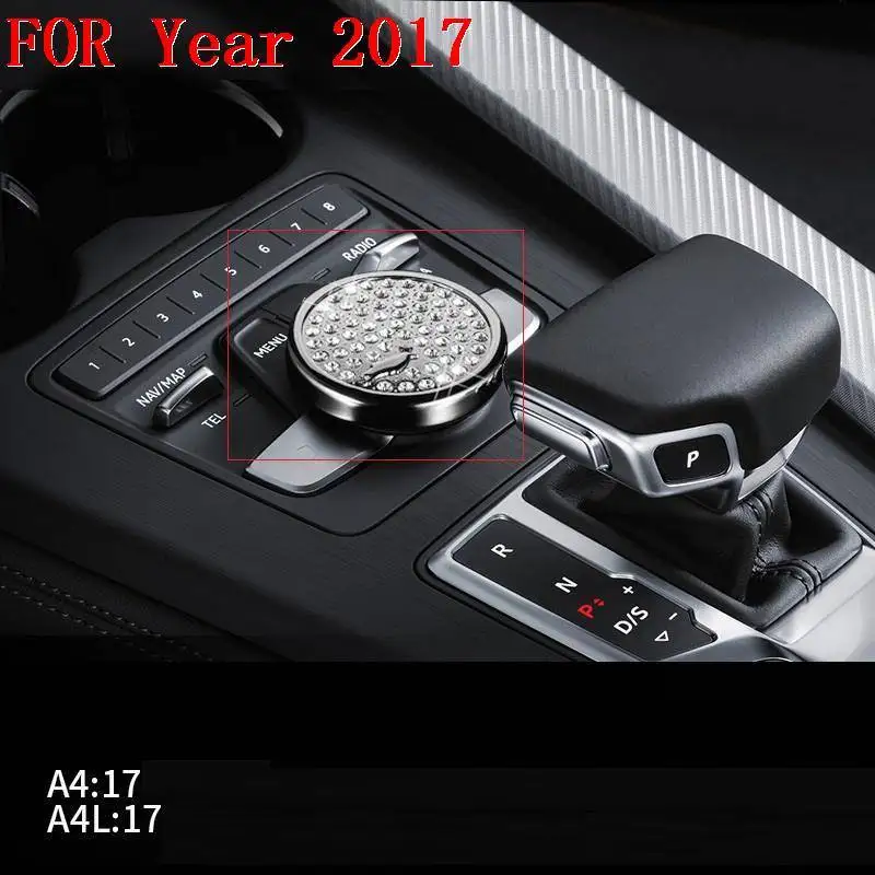 Автомобильная декоративная обновленная Модифицированная Персонализированная Авто Стайлинг украшения Яркие блестки наклейки на запчасти 17 18 для Audi A5 - Название цвета: MODEL M