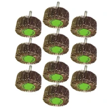 Глинозема лоскут колеса диск вал установлен абразивные шлифовальные сверла 50 мм 80 зернистость 10 шт