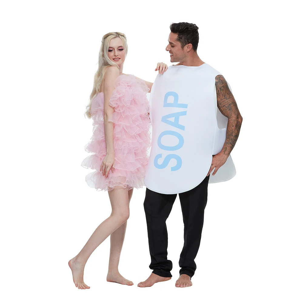 Dla Par Personaggi Halloween Coppia Piece/Set Funny Soap Sponge