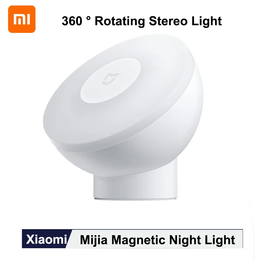 Магнитный ночной Светильник Xiaomi Mijia инфракрасный датчик человеческого тела