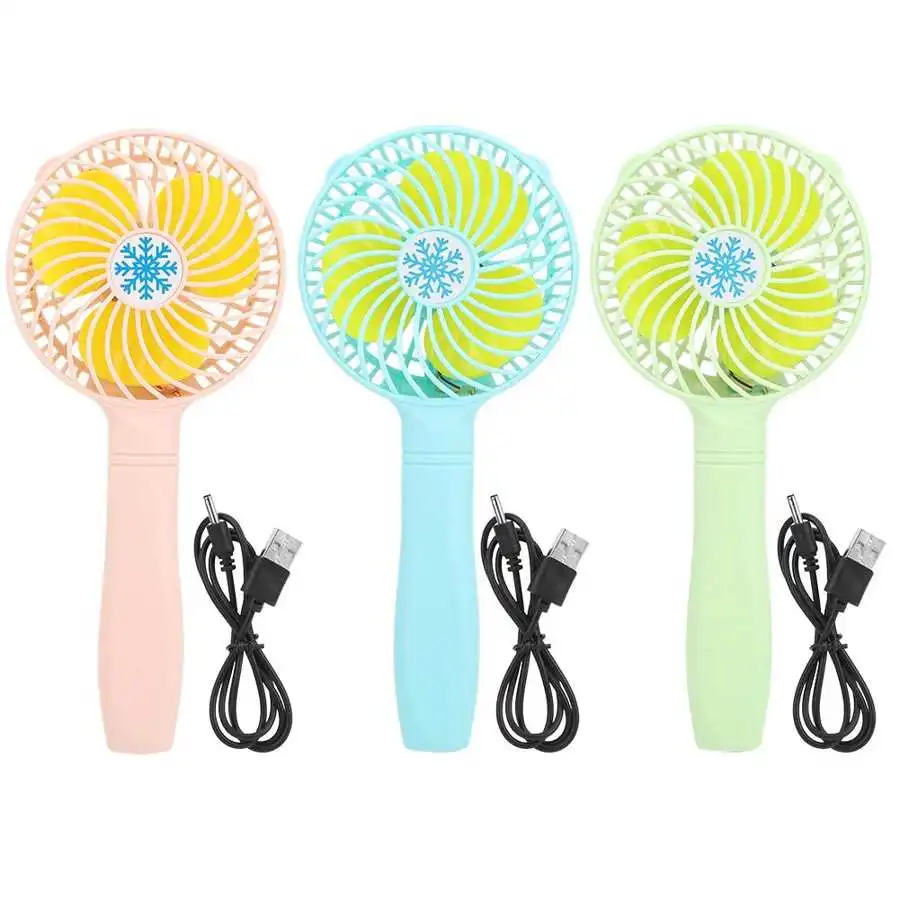 

USB Charging Mini Fan Handheld Portable Fan for Dormitory Home Office Outdoor Travel Use Ventilador Air Cooler