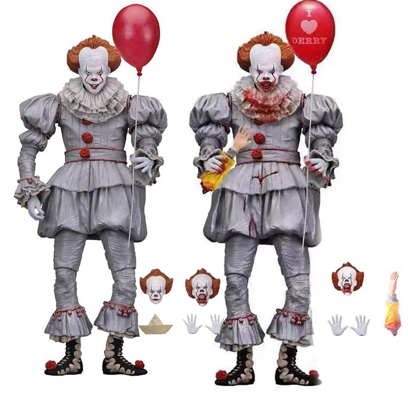 1:12 NECA IT Pennywise Clown 1990 Ultimate 7/" Action Figure Movie Doll New