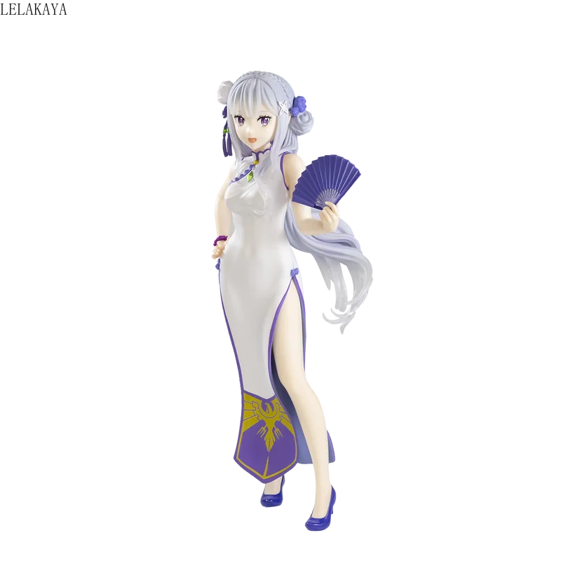 Japan Anime Re Zero Starting Life In Another World Emilia Dragon Dress Ver Pvc Action Figure Collection Model Toys Action Figures Aliexpress