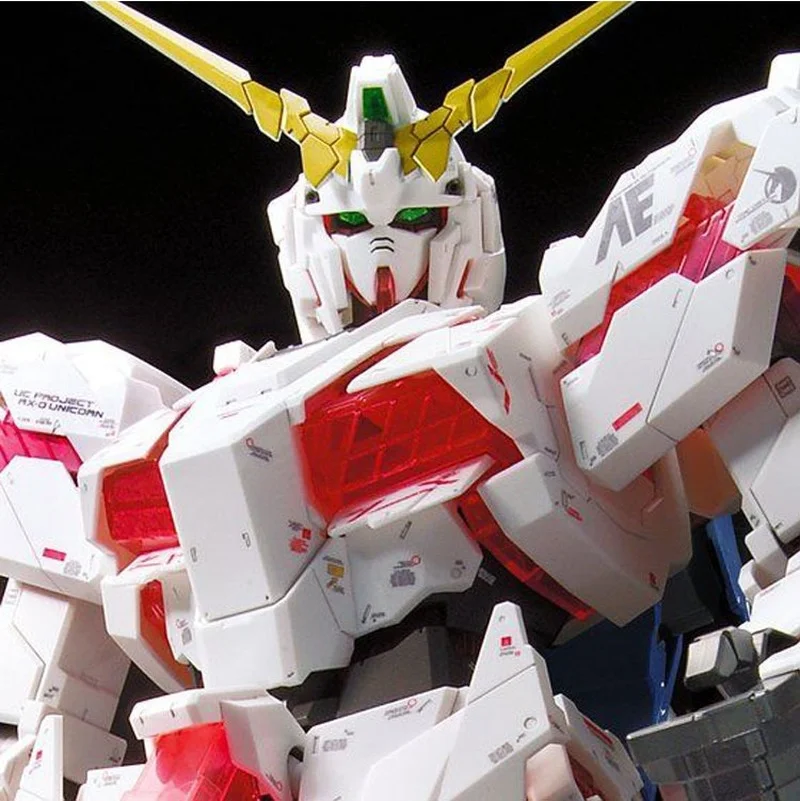 Bandai Gunpla Mega Size 1/48 Rx-0 Unicorn Gundam Assembly Model High  Quality Collectible Robot