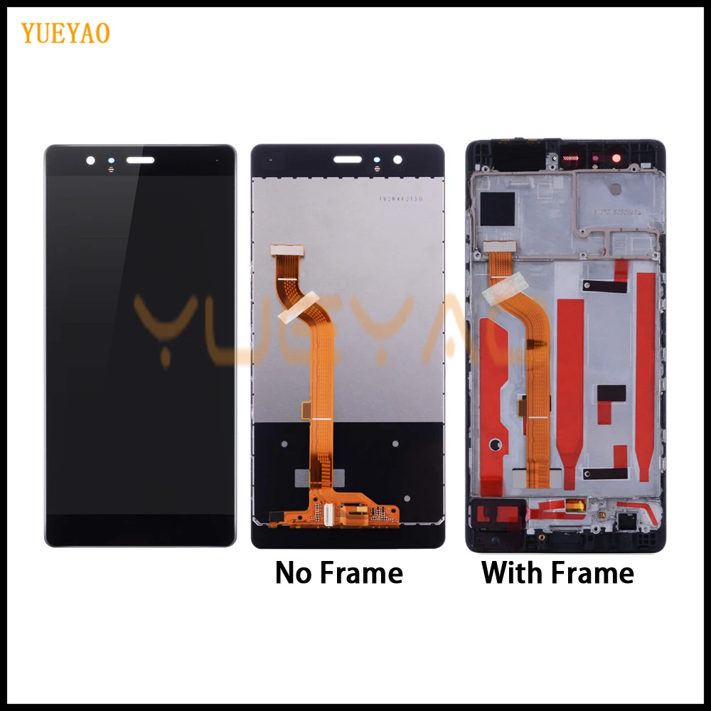 ЖК дисплей для Huawei P9 сенсорный экран сенсор дигитайзер с рамкой EVA L09 L19