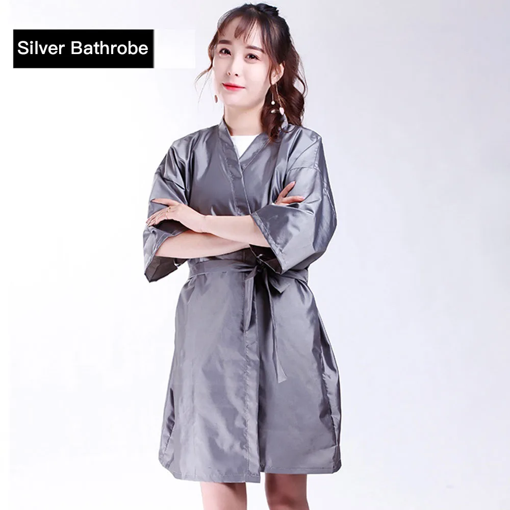 1 Pcs Hairdressing Bathrobe Hair Dye Haircut Overalls Salon Hairdresser Overalls Clothing Beauty Salon SPA Guest Gown - Цвет: Hairdressing Gown-3