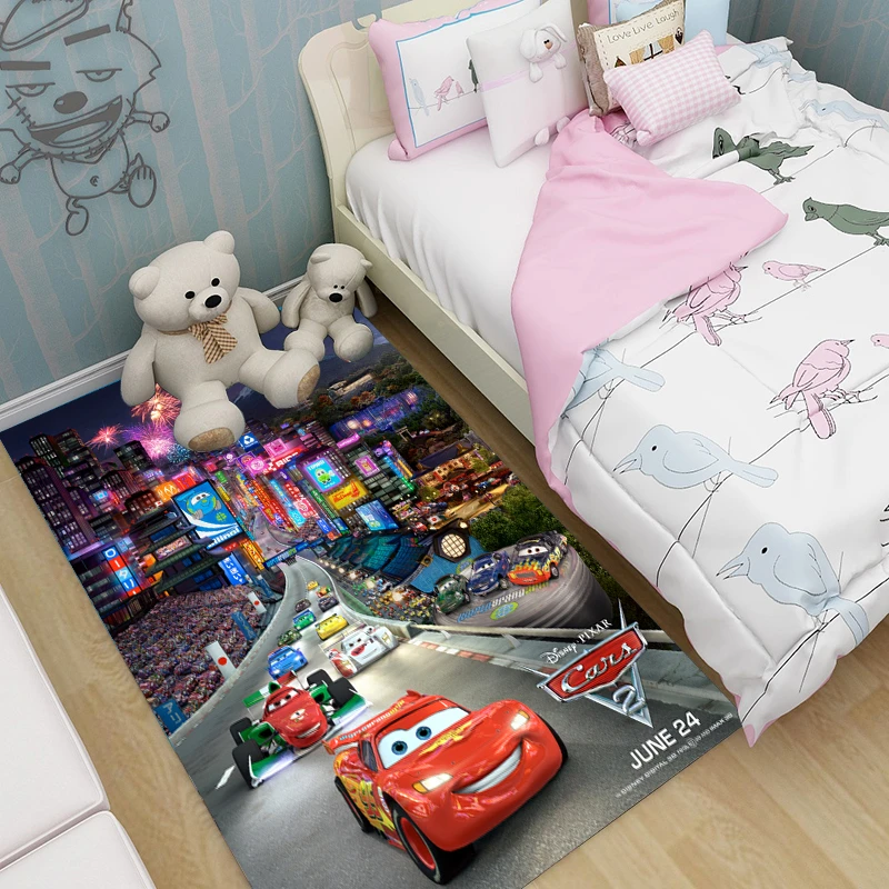 3D кухонный коврик игровой для входа в спальню мультяшное украшение дома гостиной