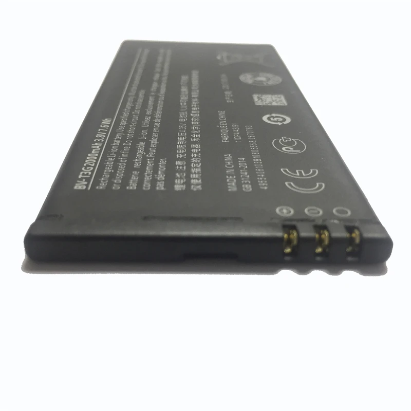 Аккумулятор BV-T3G 2000mAh литий-ионная полимерная аккумуляторная батарея для Nokia microsoft Lumia 650 RM-1154 BVT3G BV T3G телефон батарея
