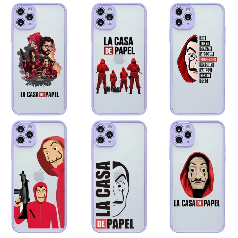 Чехол для телефона с надписью La Casa de papel iphone 13 12 11Pro Max Mini XS 8 Plus X SE 2020 XR | Мобильные