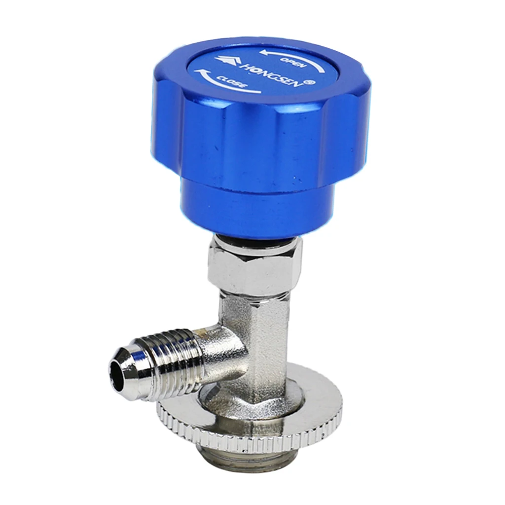Refrigerant Bottle Opener Refrigerant Can Tap Valve Fluorine for R22 R600 Can Tap Valve