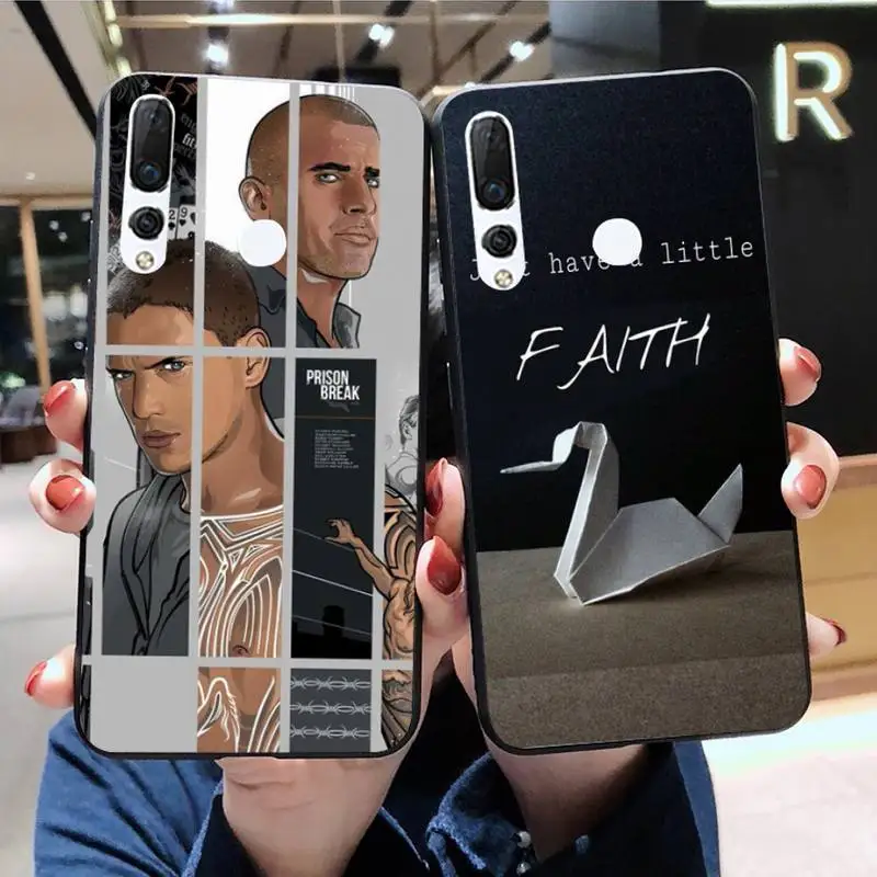 Чехол для телефона Wentworth Miller побег из тюрьмы Huawei Y6P Y8S Y8P Y5II Y5 Y6 2019 P Smart Prime Pro|Бамперы|