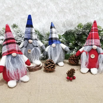 

Christmas Faceless Dolls Santa Xmas Dolls Decoration For Home Gifts Ornaments Party Showcase