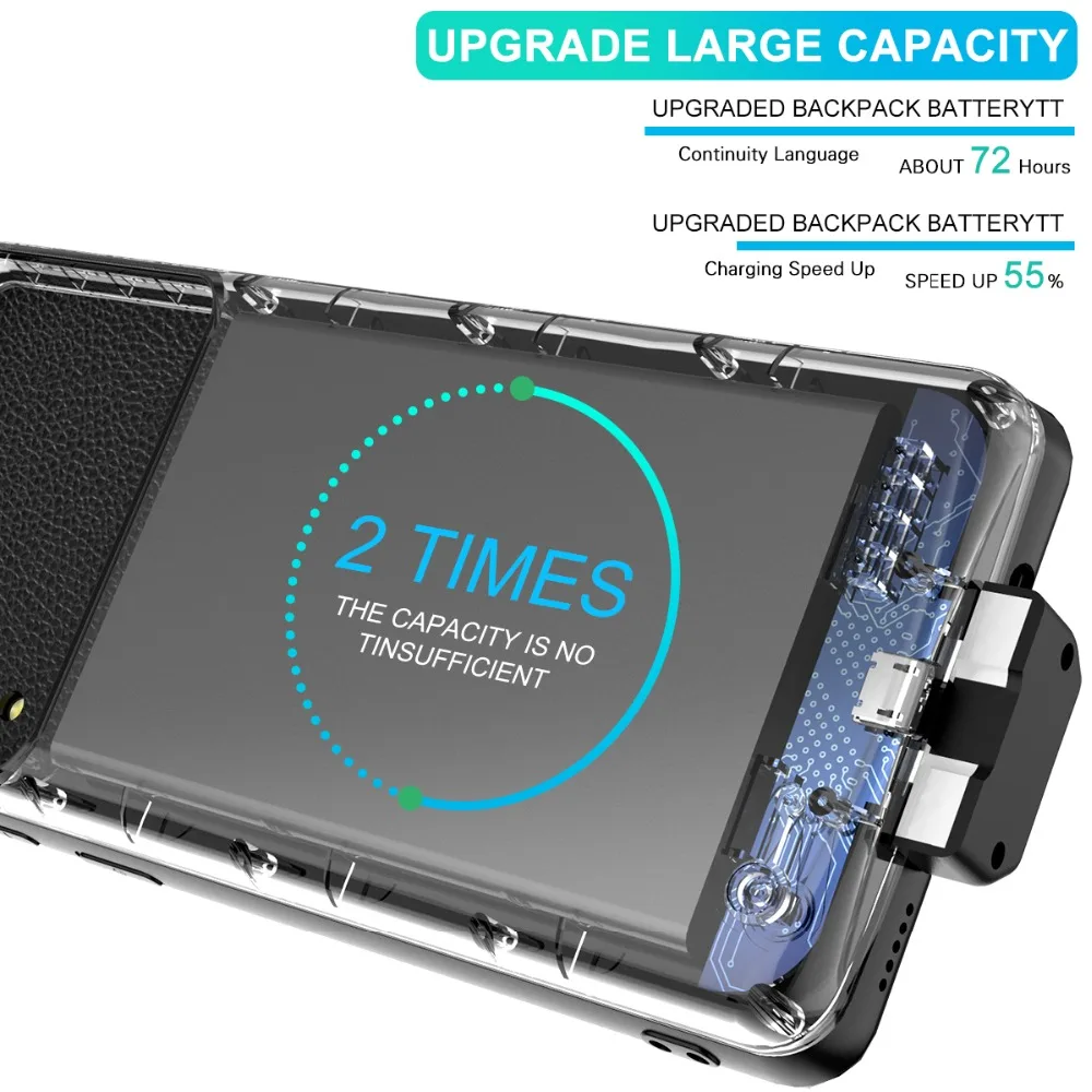 7000 мАч чехол для зарядного устройства для samsung Galaxy A30s A50s внешний резервный зарядный внешний аккумулятор защитный чехол