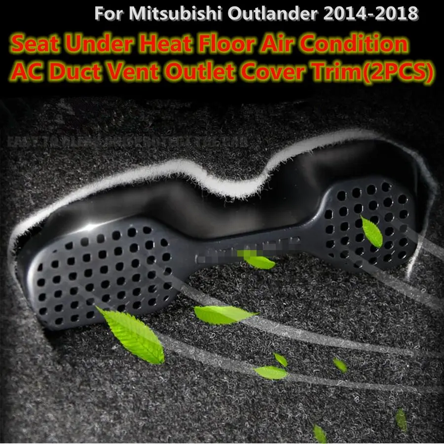 Пластик! Обшивка для вентиляционного отверстия Mitsubishi Outlander 2014 2015 2016 2017