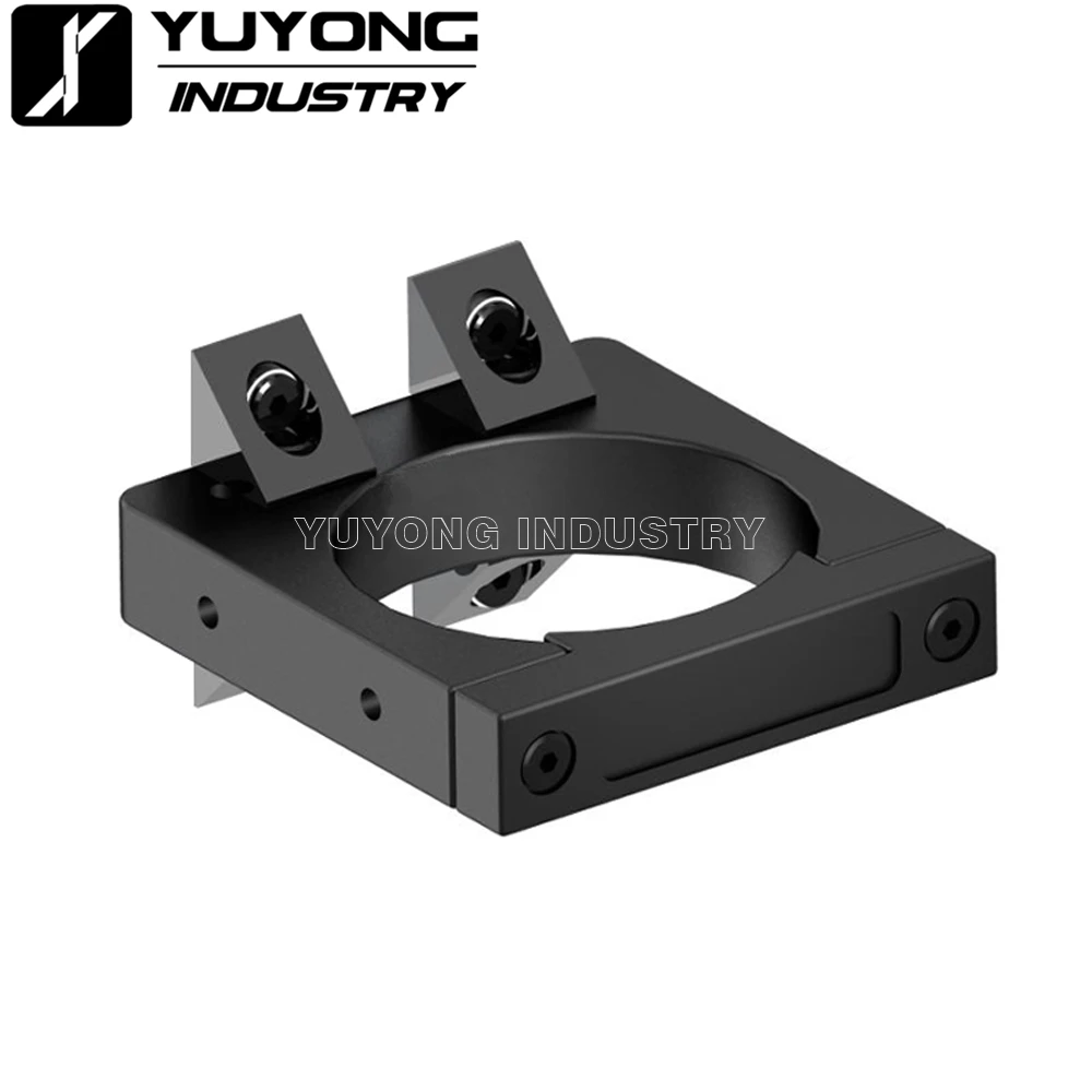 정밀 알루미늄 클램프 스핀들 마운트 브래킷 키트, CNC 라우터 조각 밀링 레이저 기계용, 직경 52mm, 65mm, 71mm, 80mm