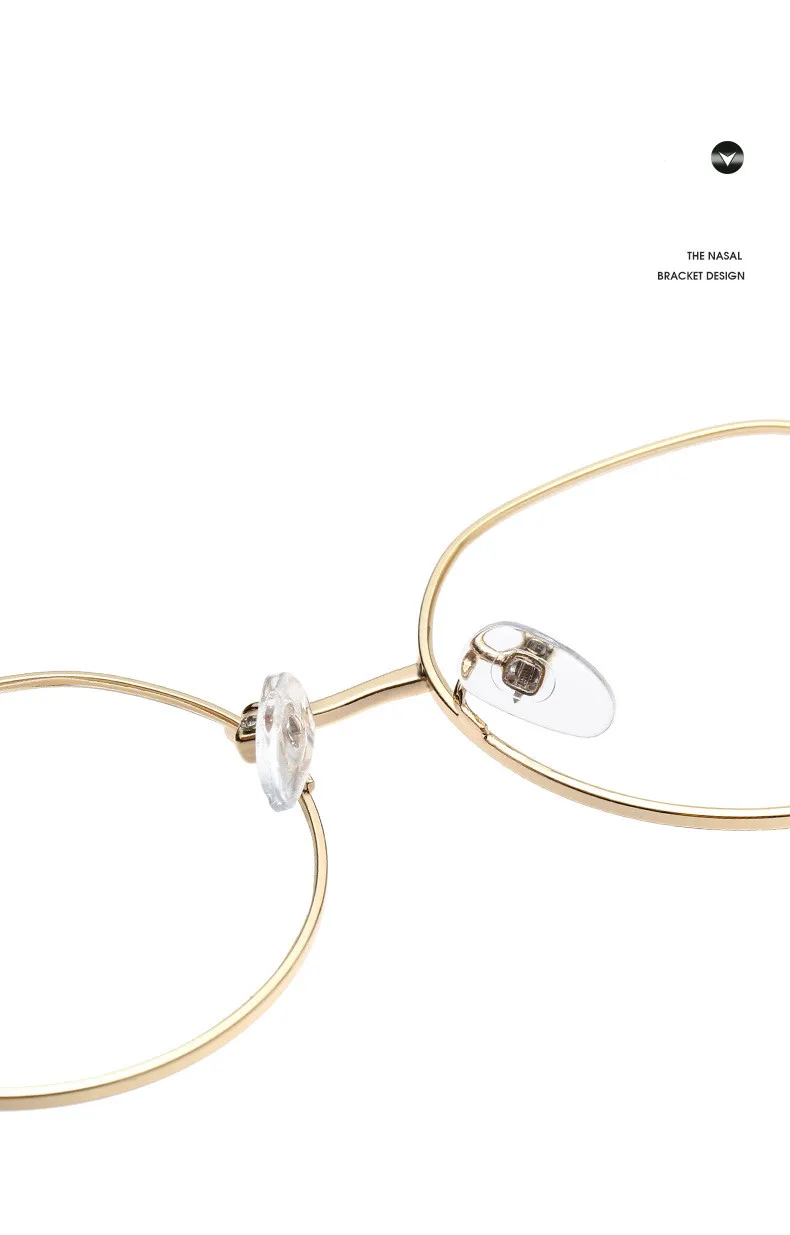 KOTTDO Vintage Round Computer Eye Glasses Frame Women Fashion Classic Eye Glasses Frames Men Myopia Glasses Frame