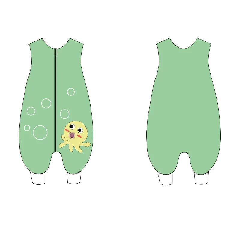 as the picture Спальный мешок для малышей без рукавов; сезон осень-зима; детские постельные принадлежности; теплые спальные мешки для коляски; фланелевые спальные мешки; spiworek Saco de Dormir От 1 до 6 лет - Цвет: as the picture