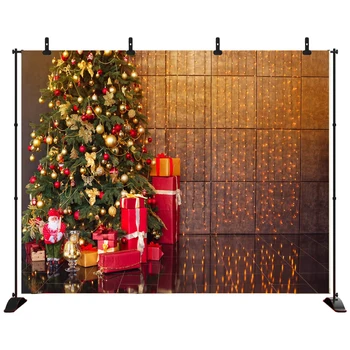 

Acejoker Merry Christms Backdrop Christmas Tree Lantern Decoration Background Vinyl Photography Photo Studio Porps