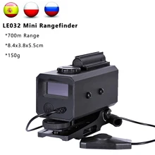 LE032 дальномер IP65 водонепроницаемый наружный охотничий лазерный дальномер охотничий прибор Регулируемый дальномер 700 м LE032 дальномер IP65 водонепроницаемый наружный охотничий лазерный дальномер охотничий прибор Регулируемый дальномер 700 м