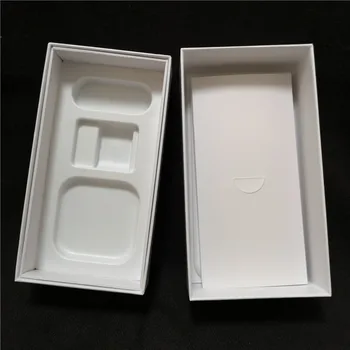 

100pcs AU Version Pure white Mobile phone box Retail Empty packaging for iPhone xs xs max 8 7 plus 6 6s no logo With instruction