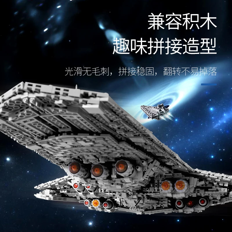 Star Wars Super Star Destroyer Sternenzerstörer Model Building Blocks Bausteine 