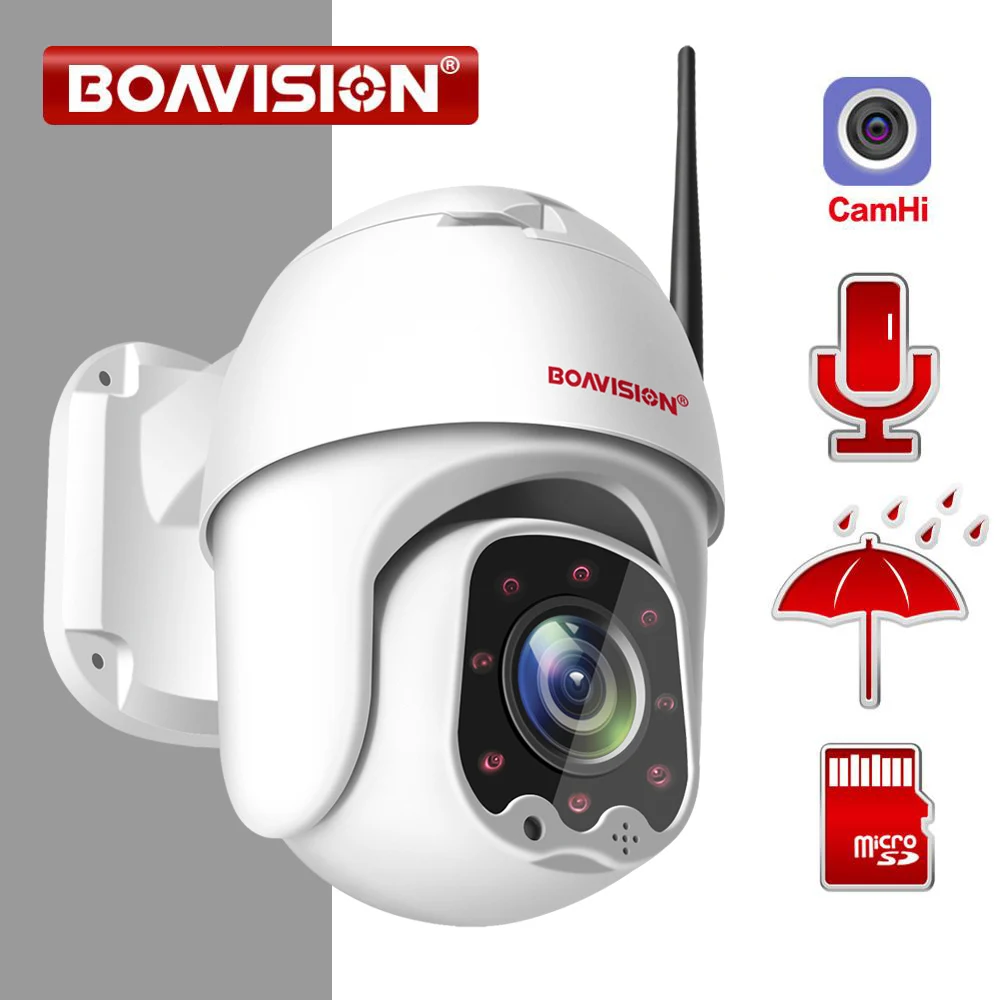 1080P Беспроводная Мини PTZ IP wifi камера скорость купольная 2MP CCTV ip безопасности ONVIF