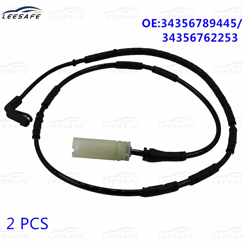 

2 PCS Car Rear Axle Brake Pad Wear Sensor Indicator Alarm Cable for BMW E81 E82 E87 E88 E90 E91E92 OE 34356762253 34356789445