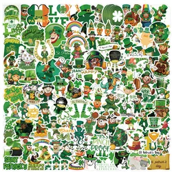 Autocollants de la saint Patrick, 10/30/100 pièces, décalcomanies imperméables pour ordinateur portable, téléphone, guitare, bagages, Skateboard, jouet pour enfant 