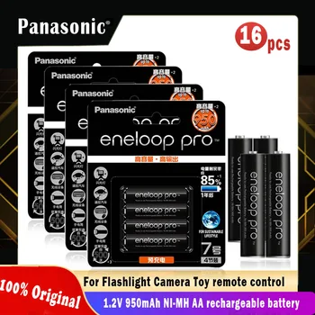 

16PCS Panasonic Eneloop 1.2v 950mAh AAA rechargeable battery For Flashlight Toy Camera Shaver Remote Control Recycle 500 time
