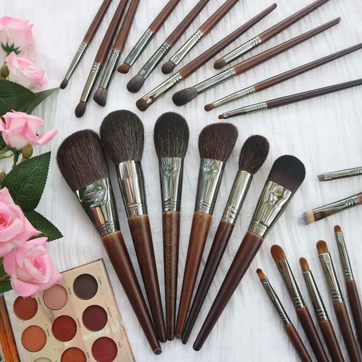 Shop Trending OVW Natural Goat Hair Eye Shadow Makeup Brushes Set for