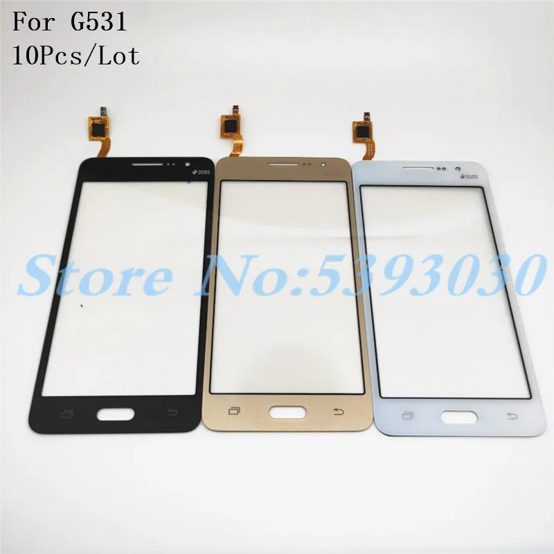 10 шт./лот новинка 5 0 дюймов сенсорная панель стеклянный сенсор для Samsung Galaxy Grand Prime