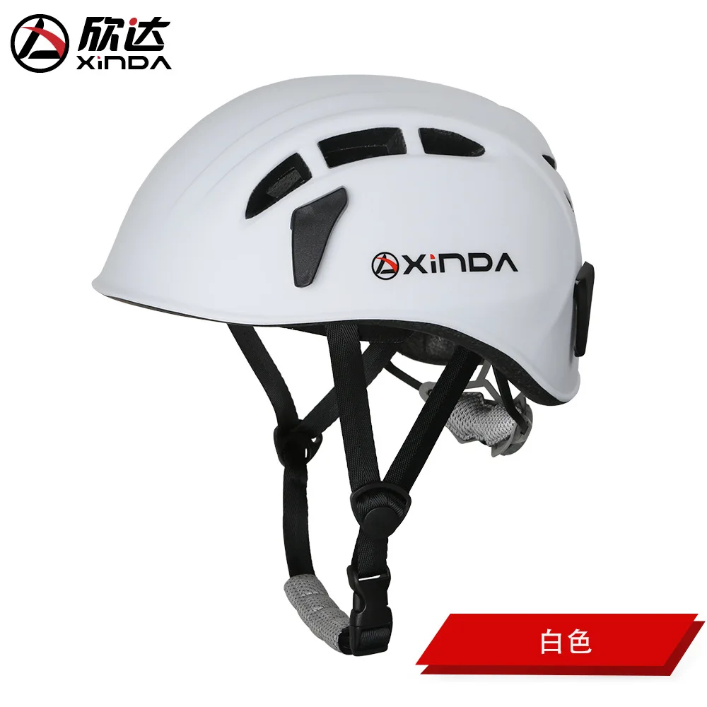 Outdoor Rock Climbing Helmet Speleology Mountain Rescue Equipment to Expand Safety Helmet Caving Work Helmet
