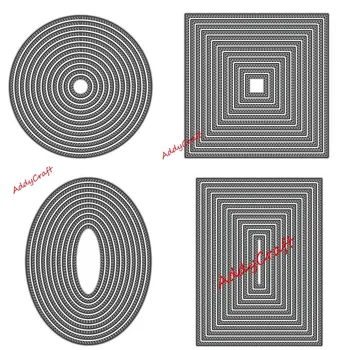 

Metal cutting dies Double dotted classic die mold decoration Scrapbook paper craft knife mould blade punch stencils die