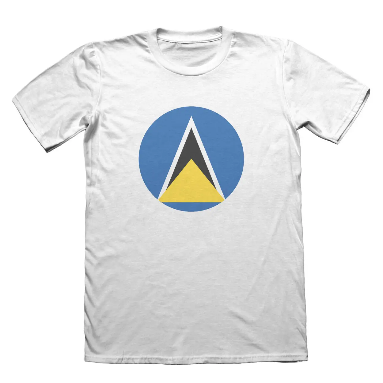 2019 Летняя мода Горячая флаг Люсия Футболка мужская день отцов Рождество футболка