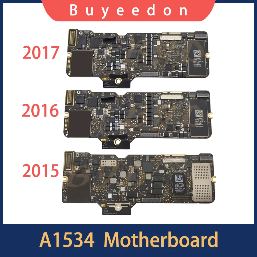 Материнская плата A1534 820-00045-A 820-00244-A для Macbook Retina 12 дюймов 1 ГГц 2 3 оригинальная