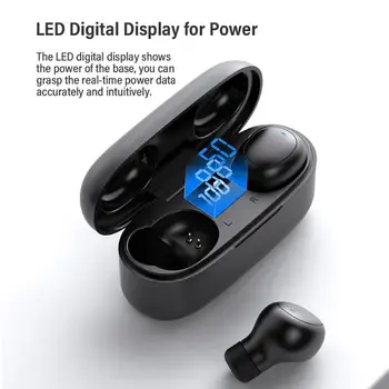 

TWS Bluetooth 5.0 Wireless Mini HiFi In-Ear Earphones Earbuds for iOS Android Phone accessories Wireless Earphones drop shipping