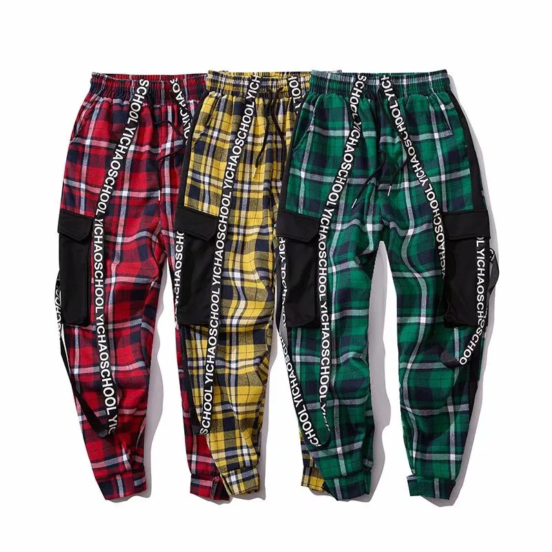 KANCOOLD брюки с эластичной резинкой на талии, мужские брюки, мужские Длинные повседневные спортивные брюки, облегающие клетчатые брюки, спортивные штаны для бега Nov4