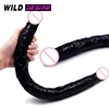 2020 Sexshop 21 inch Double Ended Dildo Huge Jelly Dildos Artifical Clitoris Massager Sex Toys For Women Long Penis Adults Toys 1