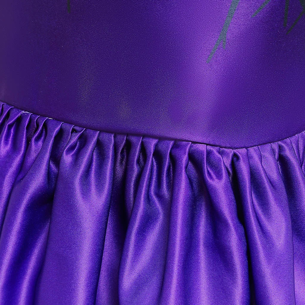 Платье для девочек; коллекция года; Vestidos; костюм на Хеллоуин; бальное платье с принтом; длинные Детские платья; вечерние платья принцессы; Одежда для маленьких детей; 19Aug
