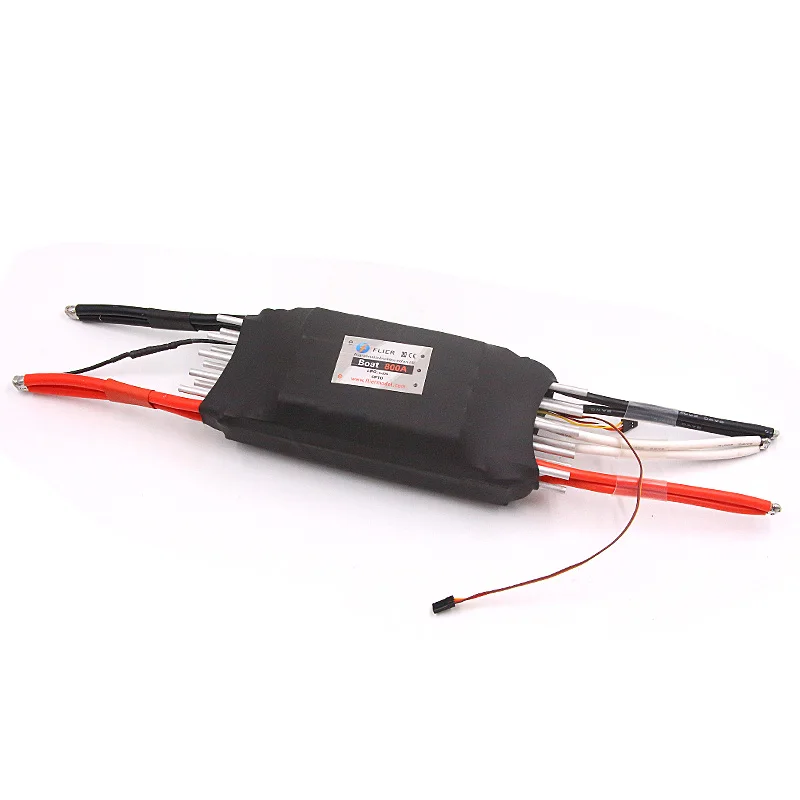 Контроллер скорости FATJAY FLIER 800A 4 22S Высоковольтный ESC бесщеточный с usb коробкой для