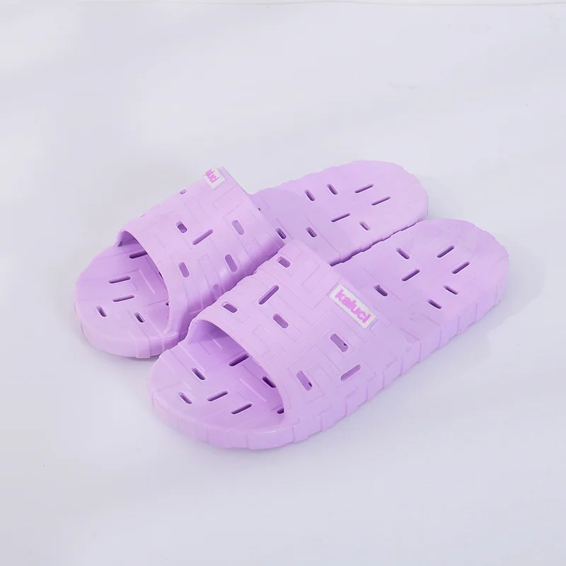 

New Style Hollow out Quick-Dry Deodorizing Women's Autumn Bathroom Leaking Sandals Home Couples Indoor Anti-slip Men's
