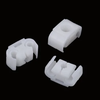 

20Pcs Auto Brake Cable Bracket Pipe Fasteners Car Body Retaining Clips Holder For VW Golf For Jetta Passat For Audi A4 A6