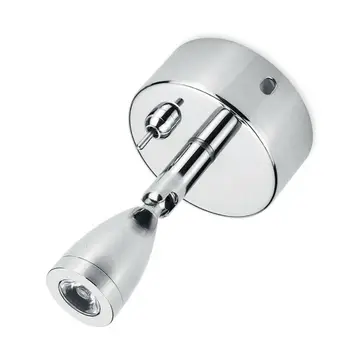

12V-24V LED Spot Reading Light Wall Lamp Toggle RV Caravan Motorhome Boat Surface With Screws