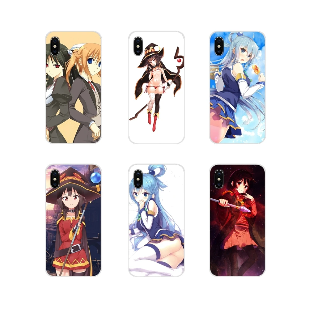 Модный чехол с японским Аниме Сексуальная девушка Konosuba для HTC One U11 U12 X9 M7 M8 A9 M9 M10 E9