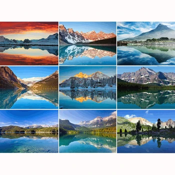 

DIY 40x50CM Paint By Numbers For Landscapes Home Decoration Oil Painting By Numbers Full Set For Adults