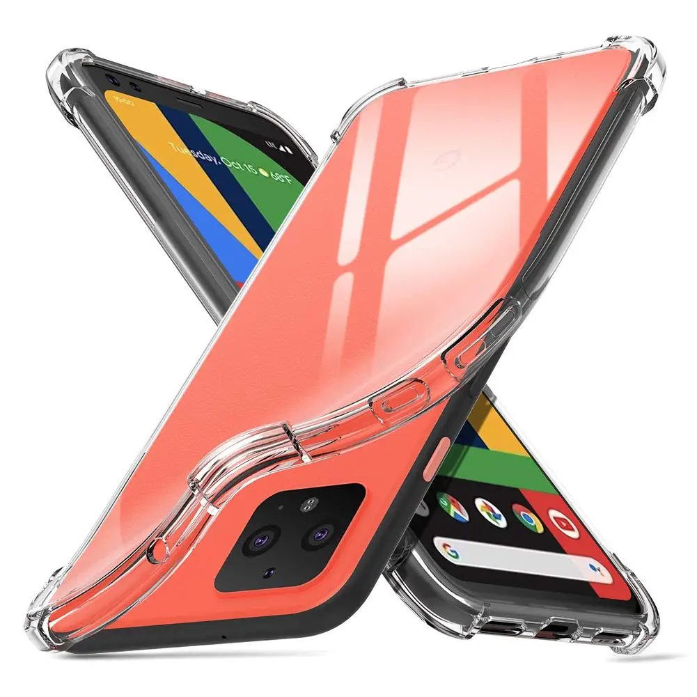 Ultra Thin Shockproof Soft TPU Transparent Phone Cover
