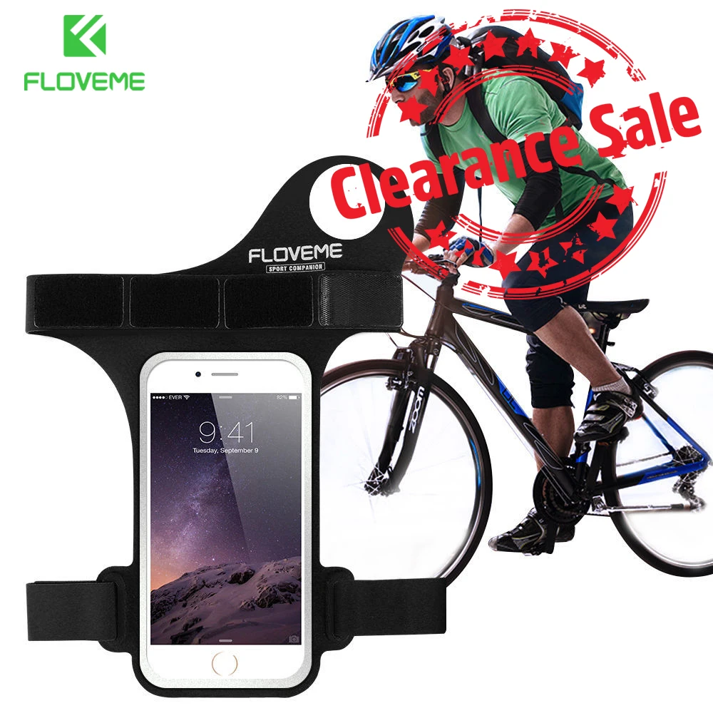 FLOVEME спортивная сумка для телефона на руку с большим пальцем iPhone 7 8 Plus спортивный