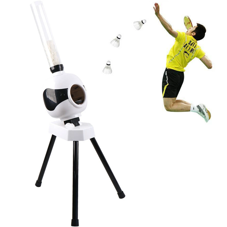 Automatic Badminton Service Machine Robot Adult Kid Gift Ball Pitching