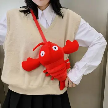

Women Crayfish Shaped Crossbody Bag Shoulder Tote Bag Phone Purse bolsa feminina bag women bolsos bolsas feminina sac